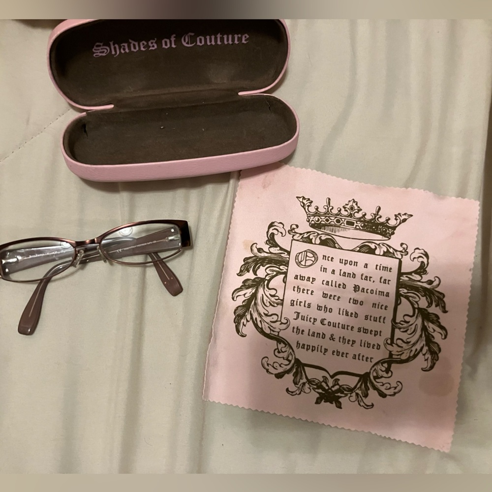 Juicy couture glasses